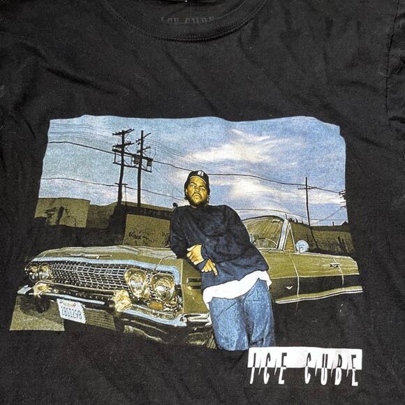 Ice Cube Adult XL Hip Hop 90's Rap Graphic T-shirt - Picture 2 of 3